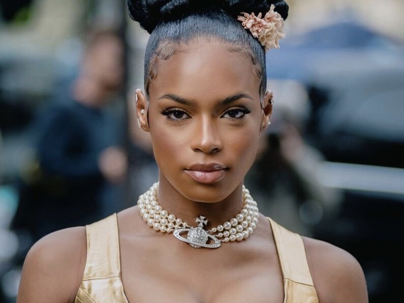 Vintage Vivienne Westwood Elegant Oversized Crystal Pearl Etsy