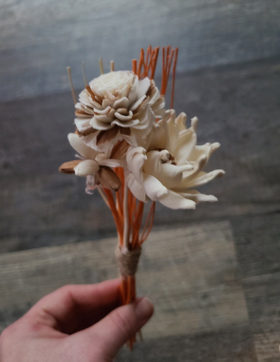 Wood Flower Reed Diffuser, Air Freshener for Small Spaces - Etsy