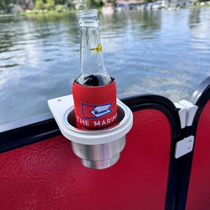 Pontoon Rail Cup Holder