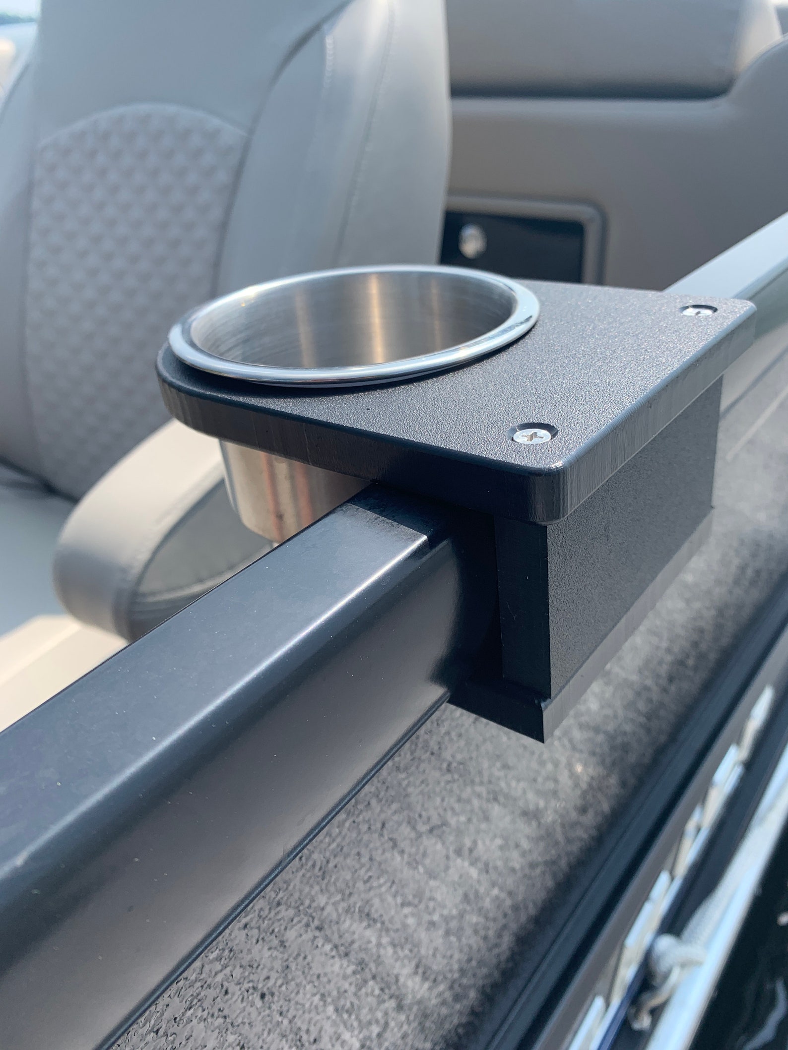 Premier Pontoon Rail Cup Holder - 2