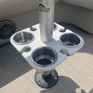 Cup and Wine Glass Holder - Fits 2.35&quot; Diameter table posts