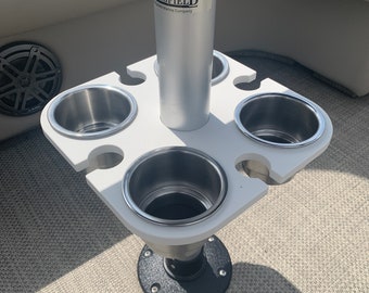 Cup and Wine Glass Holder - Fits 2.35" Diameter table posts