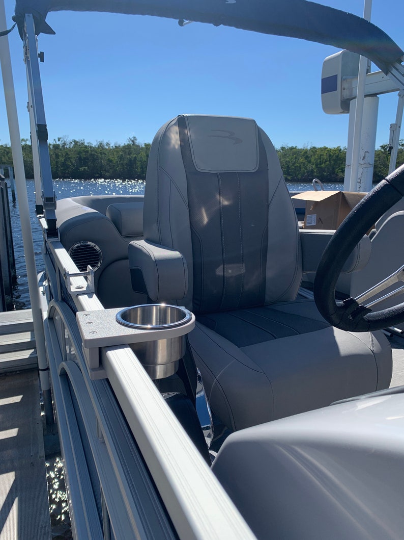 Pontoon Rail Cup Holder