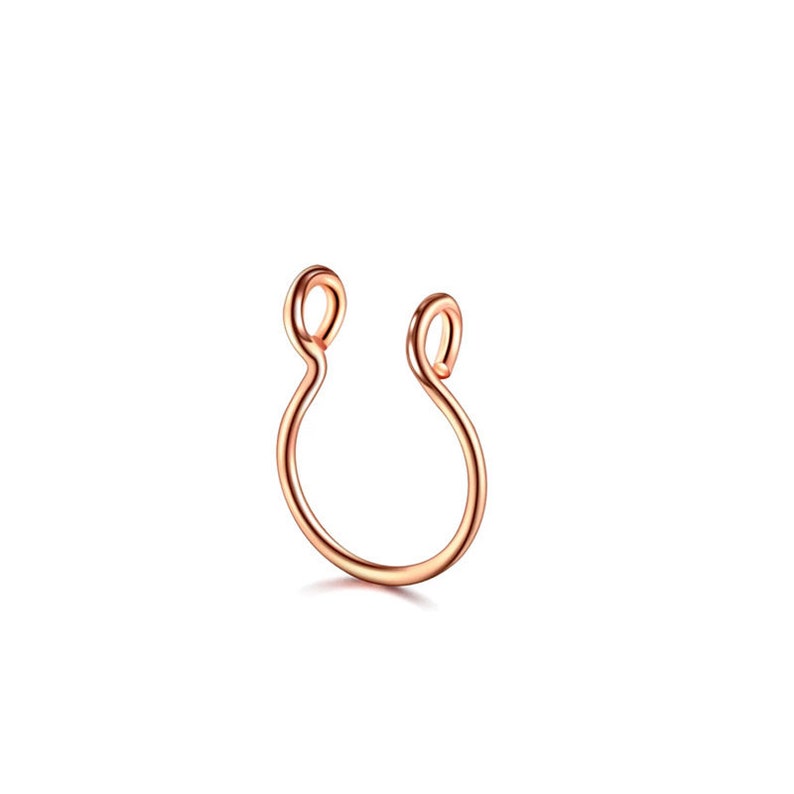 Fake Nipple Rings With Blue Dangles,not Pierced Nipple Jewelry Etsy