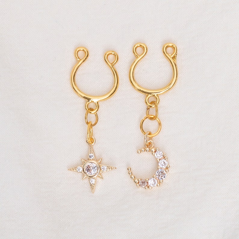 Fake Nipples Jewelry Non Piercing Sexy Surgical Steel Nipple Clamps