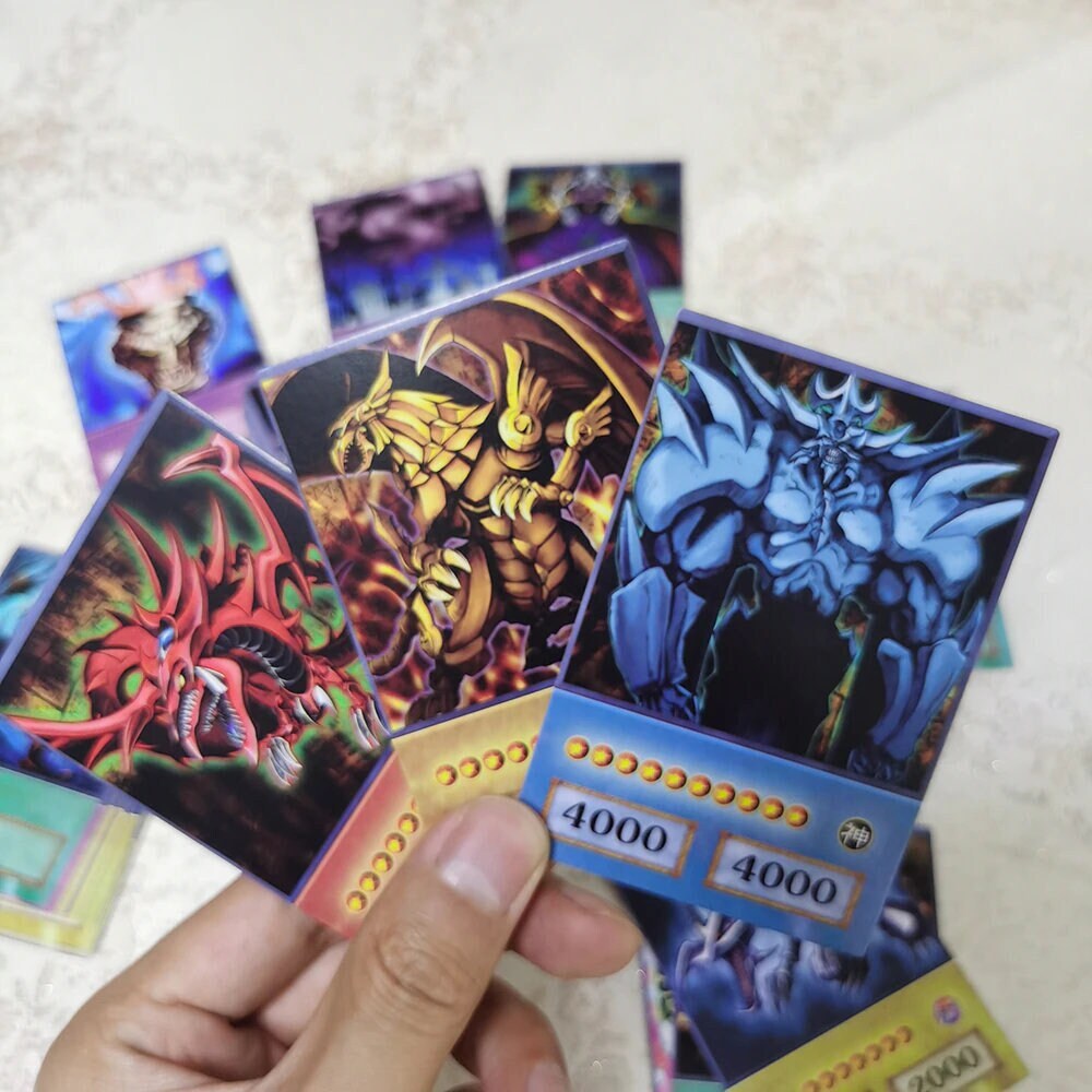 100pcs Yugioh Anime Style Accurate Trading Card Game Duel - Etsy