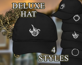 Elden Ring inspirierter Hut, Trucker-Hut, Symbol-Baseballmützen, Sigil-Hut 4 Optionen Hochwertige Kappen