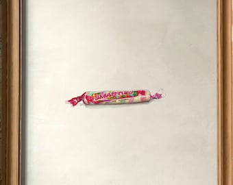 Minimalist Candy Art Print: Colorful Sweet Shop Decor Pop Art Gallery Wall