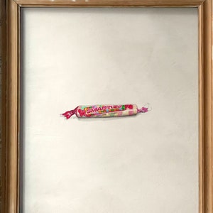 Minimalist Candy Art Print: Colorful Sweet Shop Decor