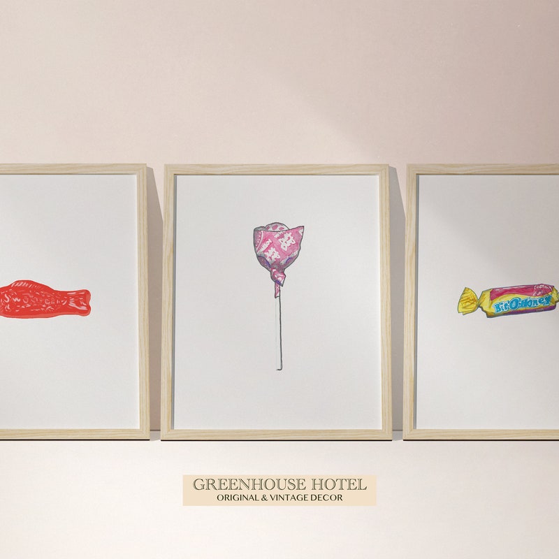 Candy Print - Etsy