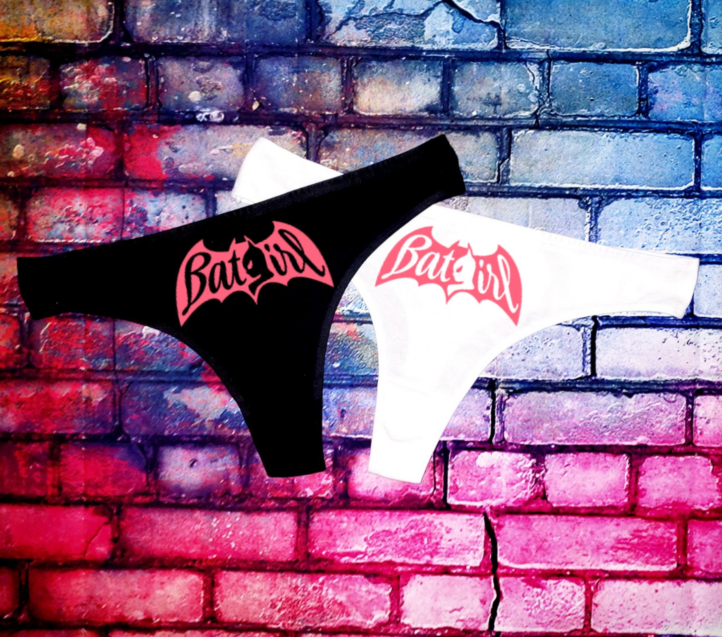 Batgirl Batman Superhero Comic Girly Sexy Thong Panties Lingerie Underwear  -  Canada