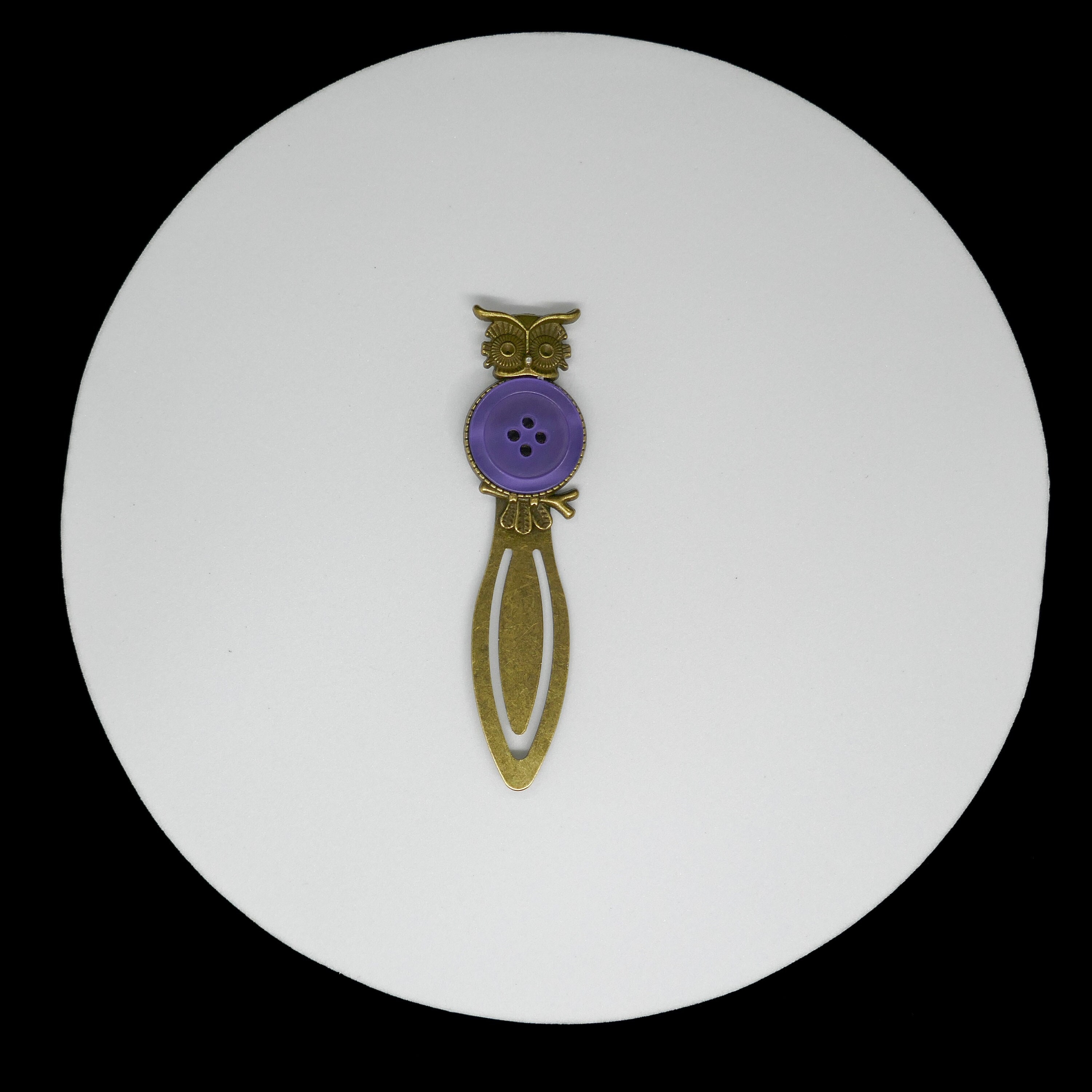 Owl Bookmark for a Book Lovers Whant a Page Saver Also a Etsy