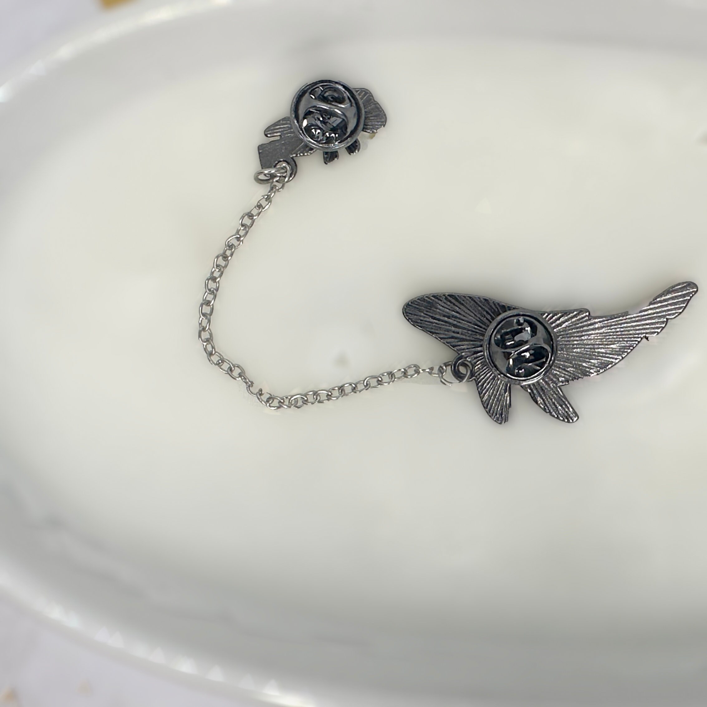 Space Frontier Enamel Pin Cosmos Astronaut and Whale in the True ...