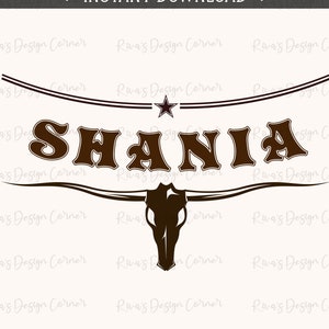 Shania Twain, 90&#39;s Country, Country Music Png, Longhorn PNG SVG, Country Music Shirt Design,Sublimation Download, Shania SVG, Cricut