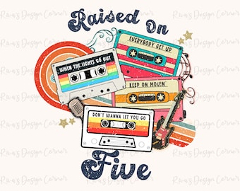 Boy Bands Tshirt,Cassette Tapes Png, 90's Boy Bands,90's Music,Five Boy Band,Sublimation Download,Digital Download,90s Country Cassette Tape