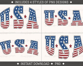 USA PNG Svg, Fourth Of July Png Svg, USA Png, America svg, Patriotic Flag Png, Independence Day Png, Sublimation Designs, July 4th png