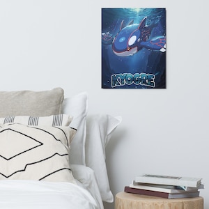 Kyogre - Metal prints - Limited Edition