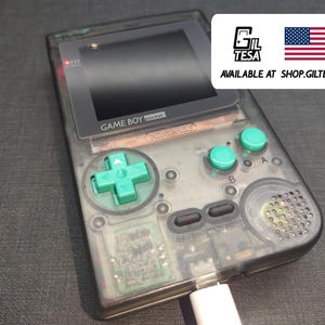 Game Boy Pocket: Mod de carga USB-C PRO 3 en 1 (cargador, fuente de alimentación y amplificador de audio)