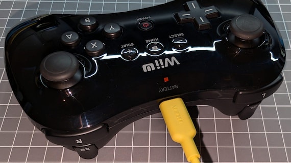 任天堂Wii U Proコントローラー：USB-C改造 - Etsy 日本
