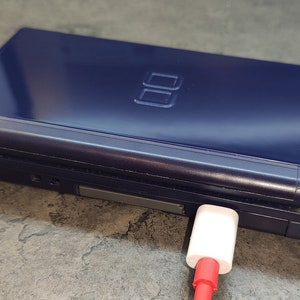 Nintendo DS Lite : connecteur/carte USB-C
