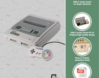 Super Nintendo: USB-C Mod