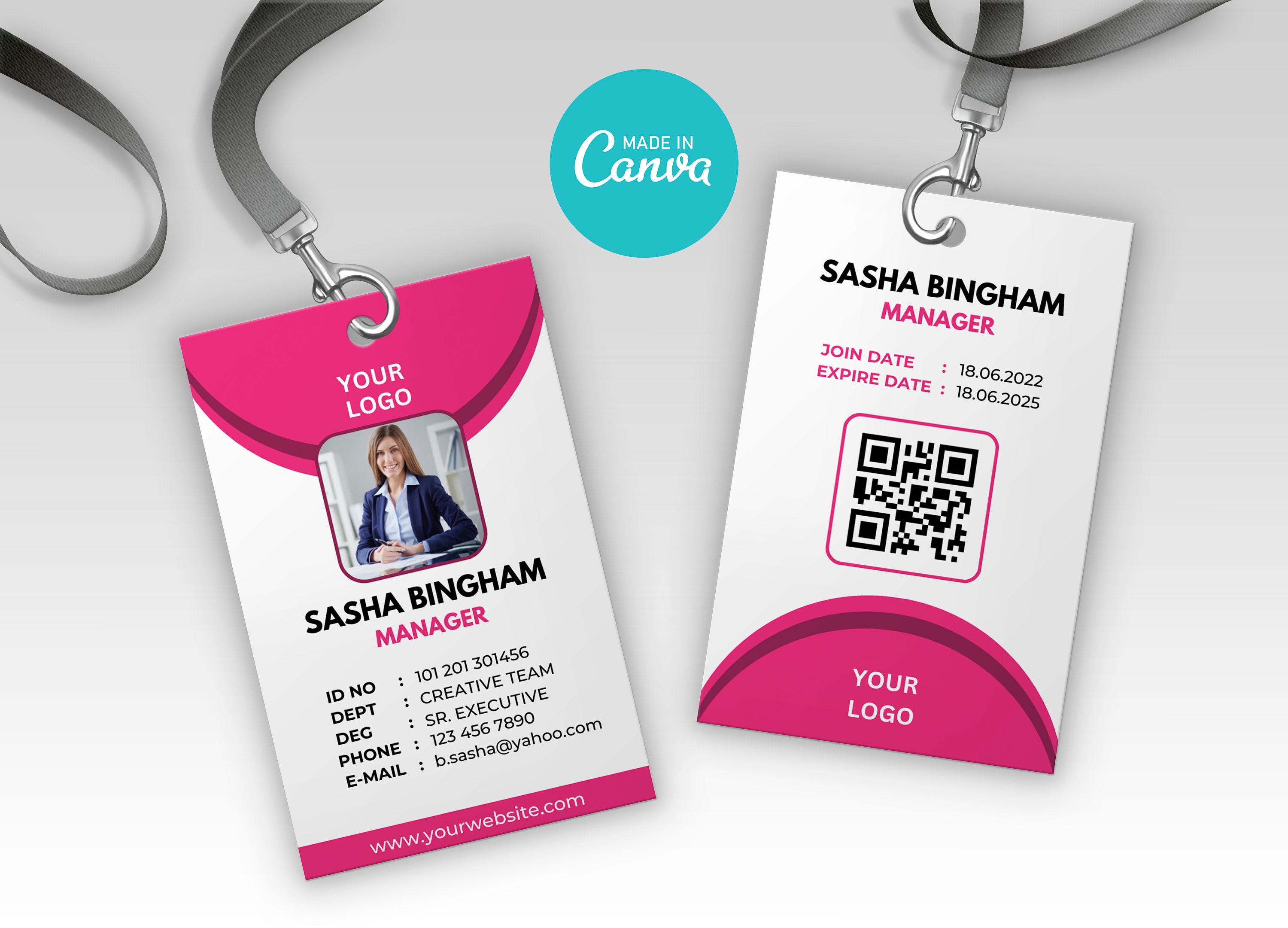 editable-photo-id-card-template-printable-id-badge-canva-etsy