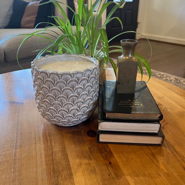Ceramic Soy Candle Etsy