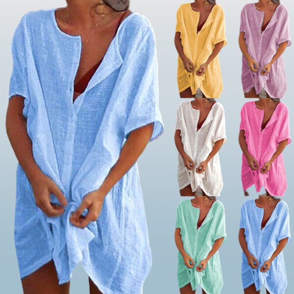 Beach Cover Up Etsy