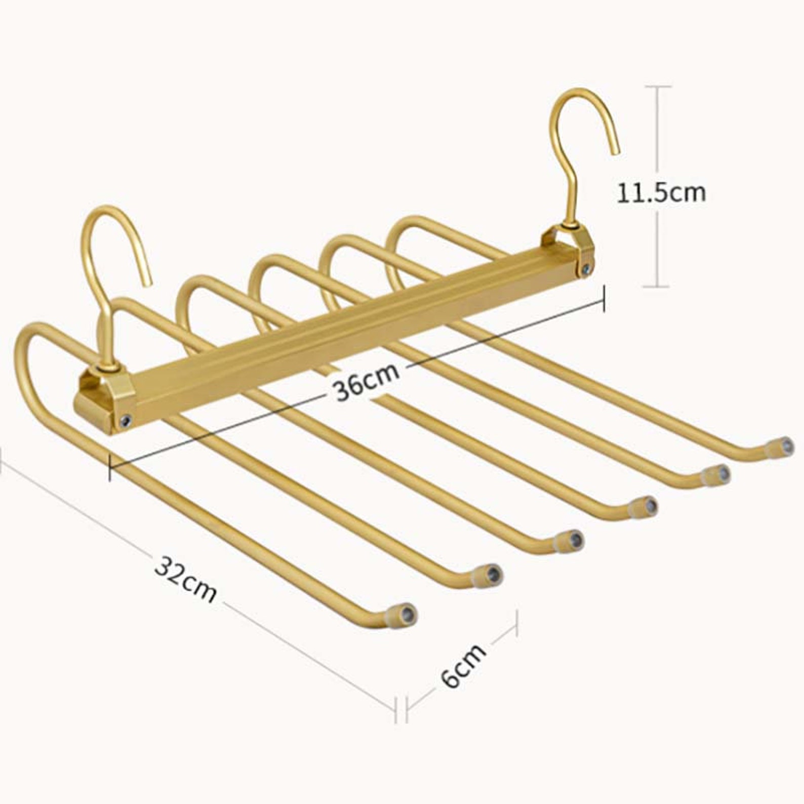 Pants Organizer for Closet, Multifunctional Pants Rack for Slacks