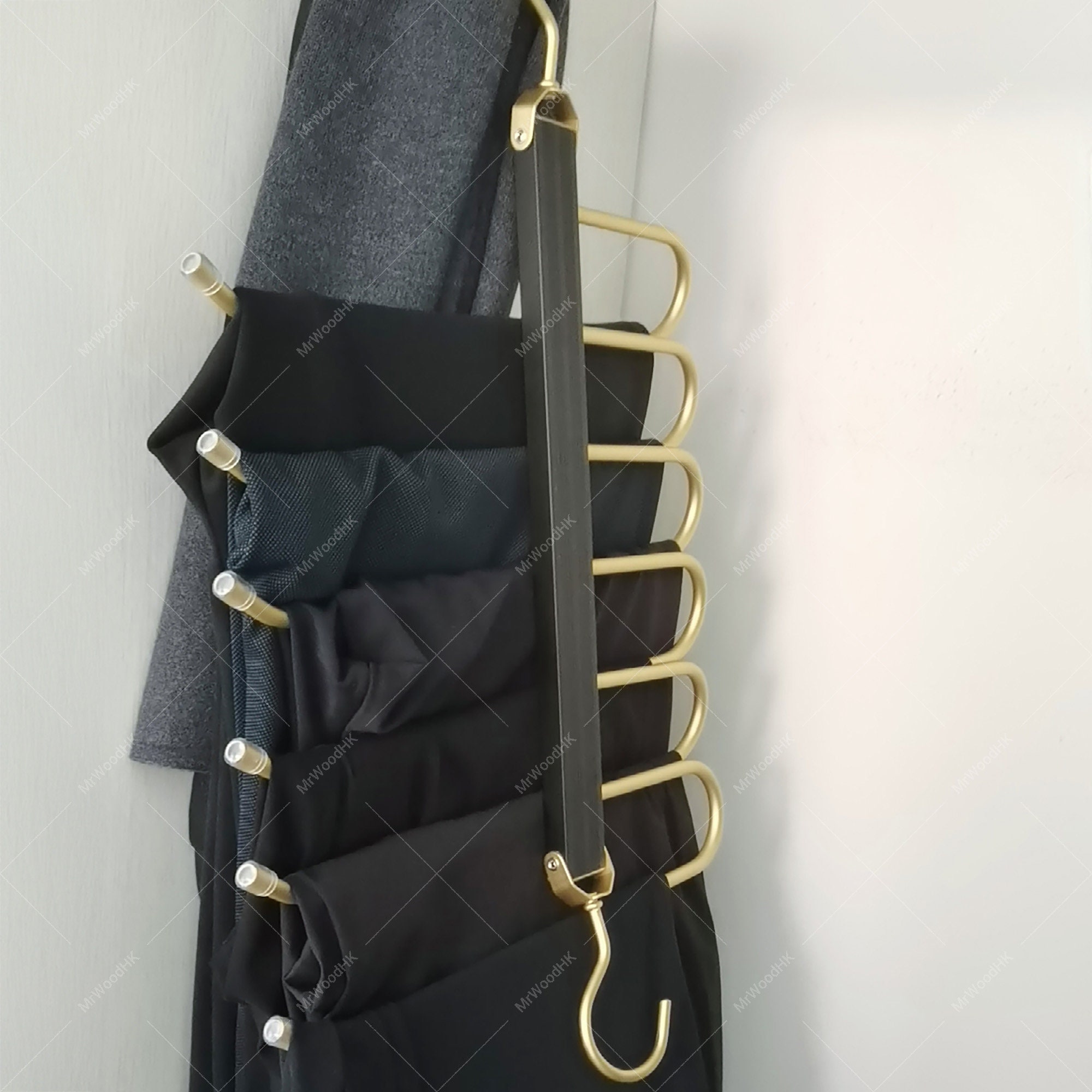 Pants Organizer for Closet, Multifunctional Pants Rack for Slacks