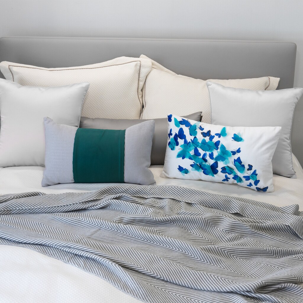 Cuscino Decorativo A Forma Di Farfalla | Morbido In Velluto Rosa | 40x40 Cm | Per Divano, Letto E Cameretta