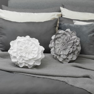 Cojín decorativo de peonía 3D de verano con inserto, redondo, de terciopelo, colorido, para sofá, cama, decoración del hogar, regalo