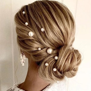 Pearl hair pins mix size pearl hair pins wedding pins pearls hair pins white pearl wedding accessories bridal hair accessories in pearl