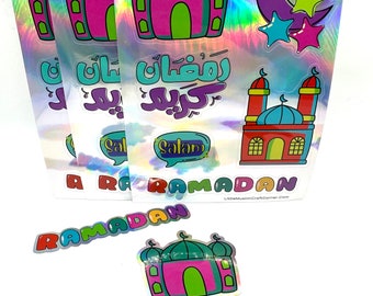 Ramadan sticker sheets (5pc)