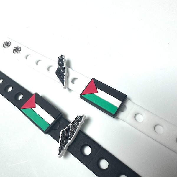 Jibbitz Croc charm bracelet set Palestine
