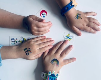 Eid Mini Temporary Tattoo sheets (5)