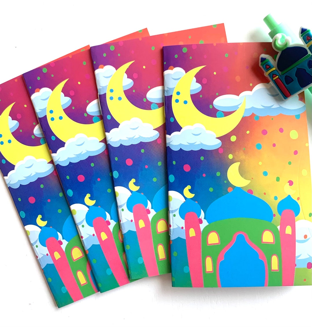 Mini Mosque Notebook 4pc - Etsy