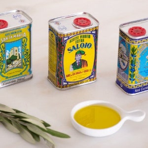 3 x olive oil cans from Triunfo, Saloio & Santa Maria - Original from Portugal - 3 x 200ml | One can each | Mother's Day gift