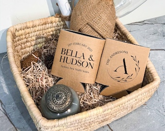 Monogram Can Coolers, Monogram For Weddings, Customized Wedding Favors, Favors For Guests, Beer Holder, Beverage Insulator