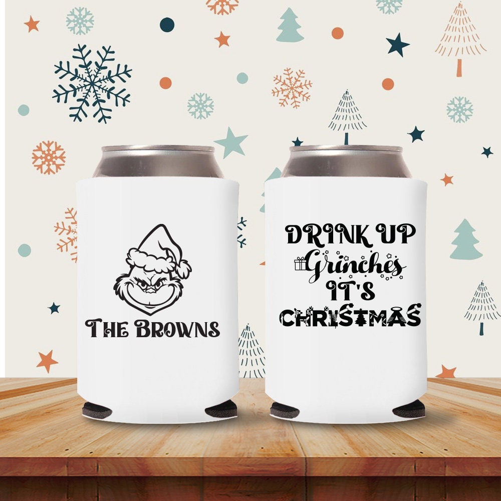 Tall Can 100% That Grinch Koozie