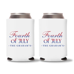 Anpassade 4 juli-kylare - Fjärde juli-festgåvor, patriotiska burkylare, personliga burkylare, amerikanska festgåvor, burkkramar