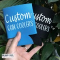 Custom Cooler | Personalized Can Cooler for All Occasions, Wedding, Bachelorette, Birthday and More [No Minimum Quantity] product logo