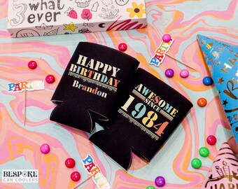 Neveras para 40 cumpleaños: regalos para 40 cumpleaños, fiesta de 40 cumpleaños, neveras para cerveza, regalos de fiesta, portacervezas