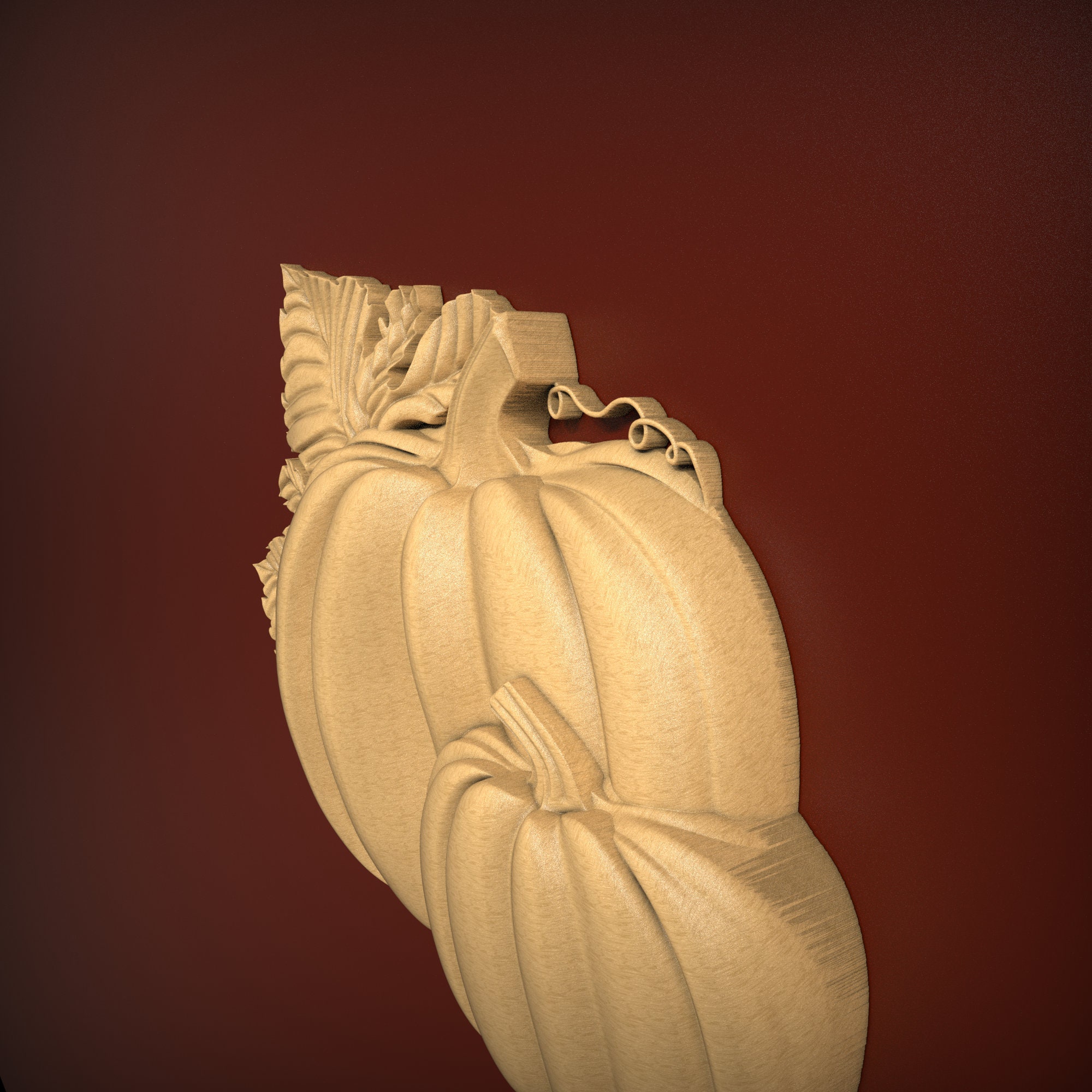 Pumpkins, STL Relief File for CNC Router Carving, Engraving Etsy
