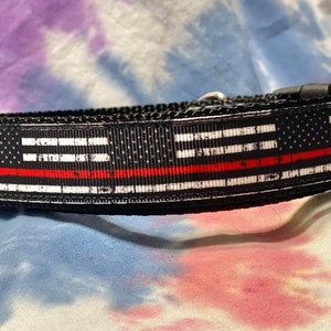 BRAND & RÄDDNING, brandman, nödsituation, USA, Pride, Patriot, halsband, hund