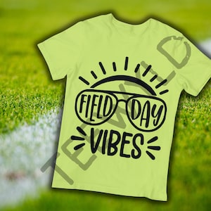 Vibraciones del día de campo PNG, Día de campo 2023 PNG, Fin de la escuela, Camiseta del día del juego escolar Archivo imprimible Descarga digital