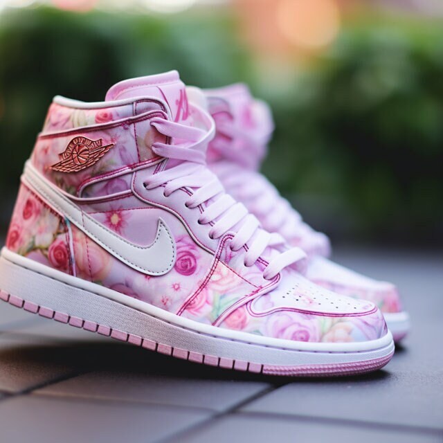 Pink jordans for kids hot sale