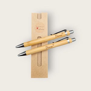 Personalisierter Kugelschreiber, Kugelschreiber aus Holz