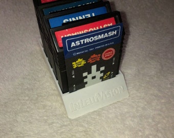 Intellivision Cartridge/Overlay Holders (Customizable)