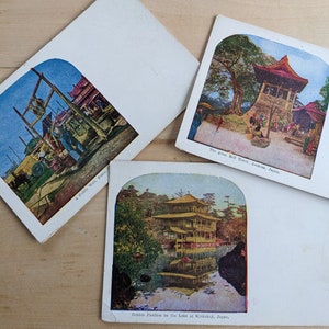 Japan Vintage Postcard Original China Postcard Unused Vintage Kinkakuji Japan Postcard Asakusa Japan Postcard Peking China Ephemera